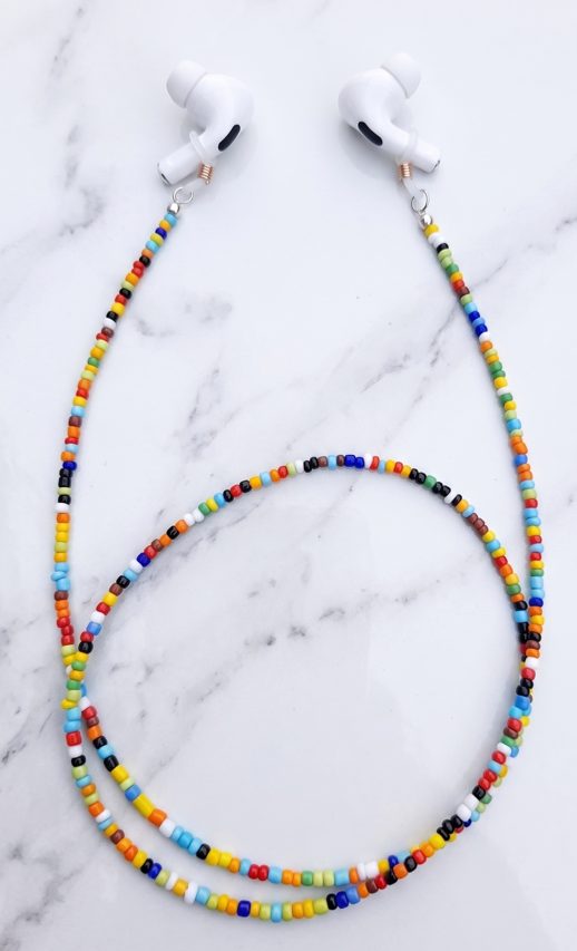 Multicolor Beaded Glasses Chain